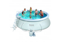 Бассейн BestWay, 457х122см, с песчаным фильтром 3028 л/ч (57242)