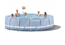 Круглый бассейн INTEX Prism Frame Pool 26724 457х107